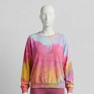 NWT ✨ Anthropologie Daily Practice "For Love" Tie-Dye Sweatshirt - Size S